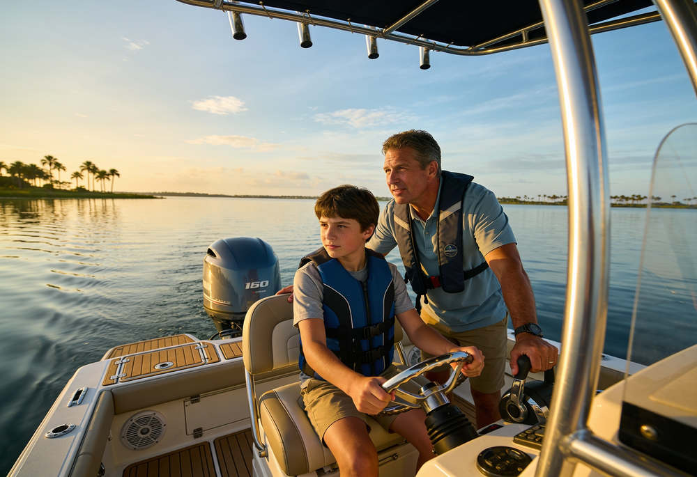 New to the Helm: How to Learn to Drive a High-Horsepower Powerboat Safely in Florida